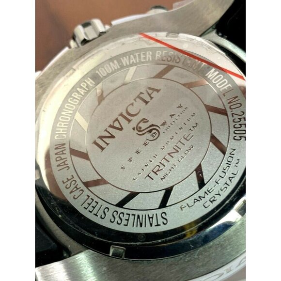 Invicta Men's Blue and Silver Watch - Picture 6 of 10